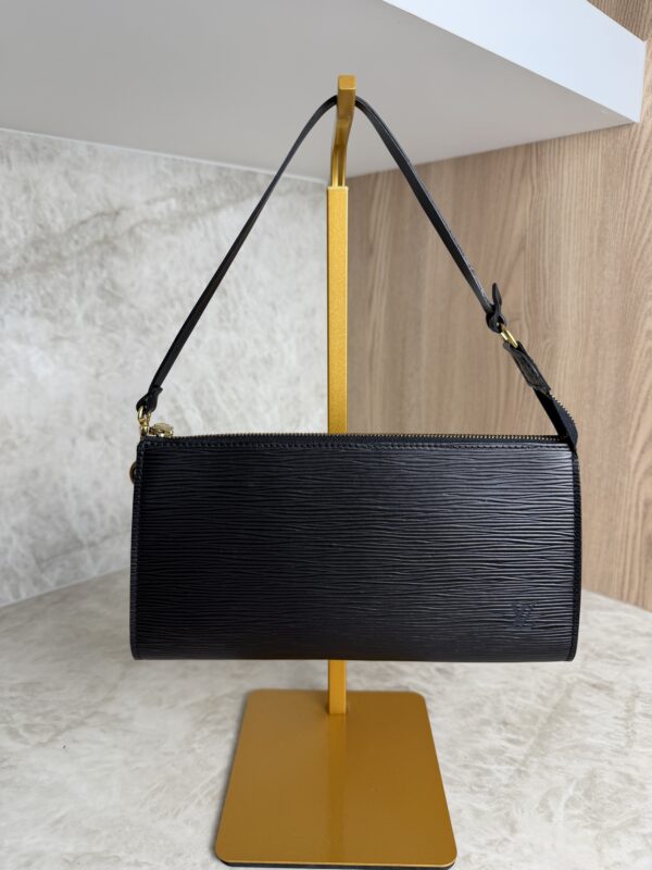 Louis Vuitton Epi Pochette Accessories 24 Black