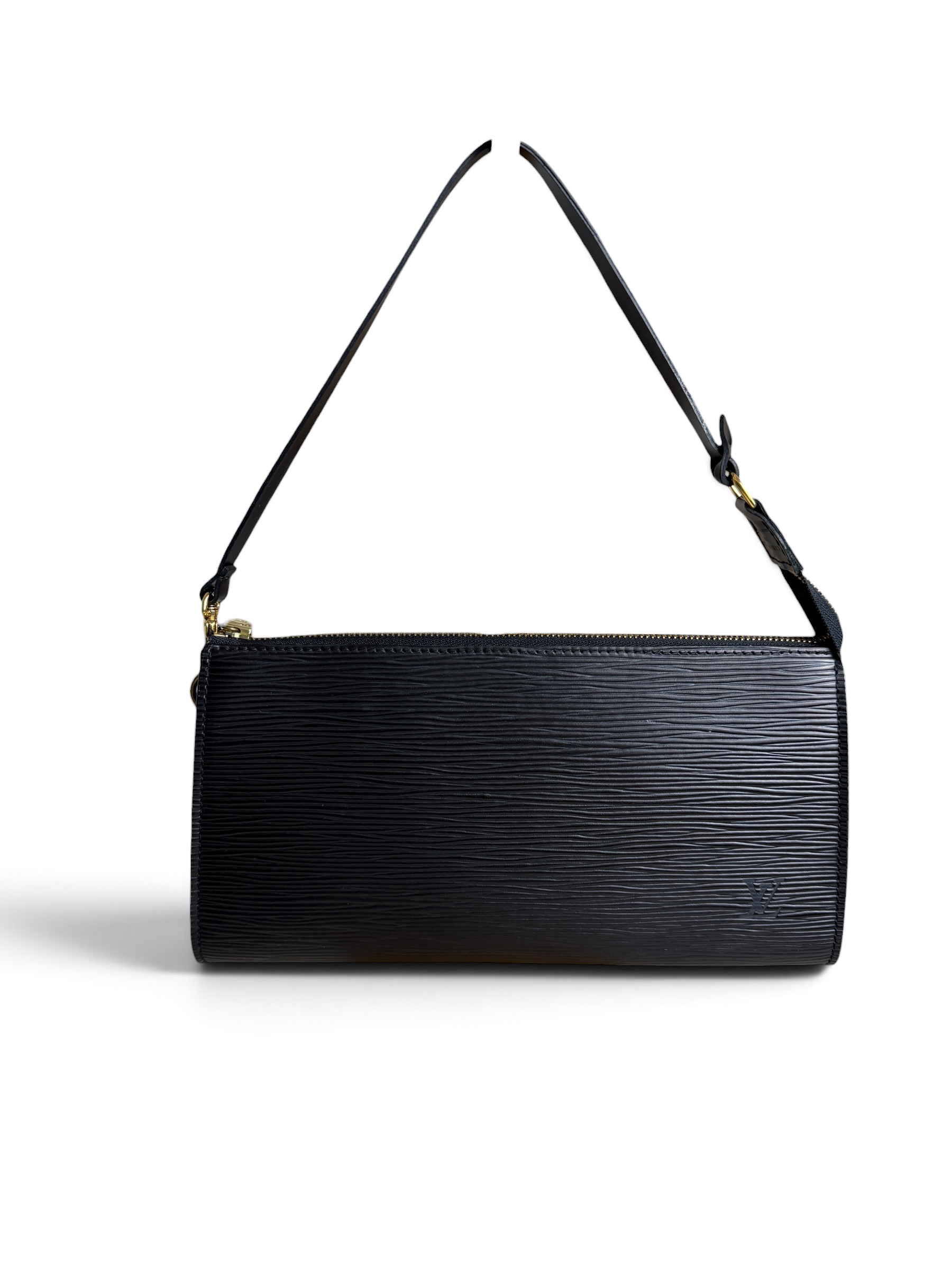 Louis Vuitton Epi Pochette Accessories 24 Black