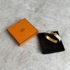 Hermes Enamel Narrow Clic Clac H Bracelet PM White