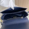 Salvatore Ferragamo Gancini Crossbody Bag Navy
