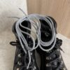 Louis Vuitton Calfskin Patent Monogram Ruby Flat Ranger Boots 39 Black