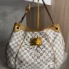 Louis Vuitton Galliera Handbag Damier Azur Canvas PM