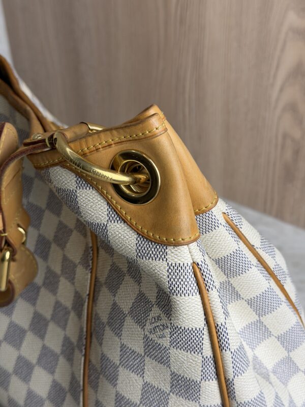 Louis Vuitton Galliera Handbag Damier Azur Canvas PM