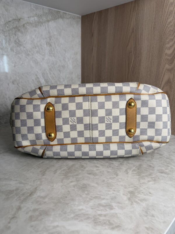 Louis Vuitton Galliera Handbag Damier Azur Canvas PM
