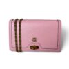 Gucci Diana Mini With Bamboo Wallet on Chain Pink